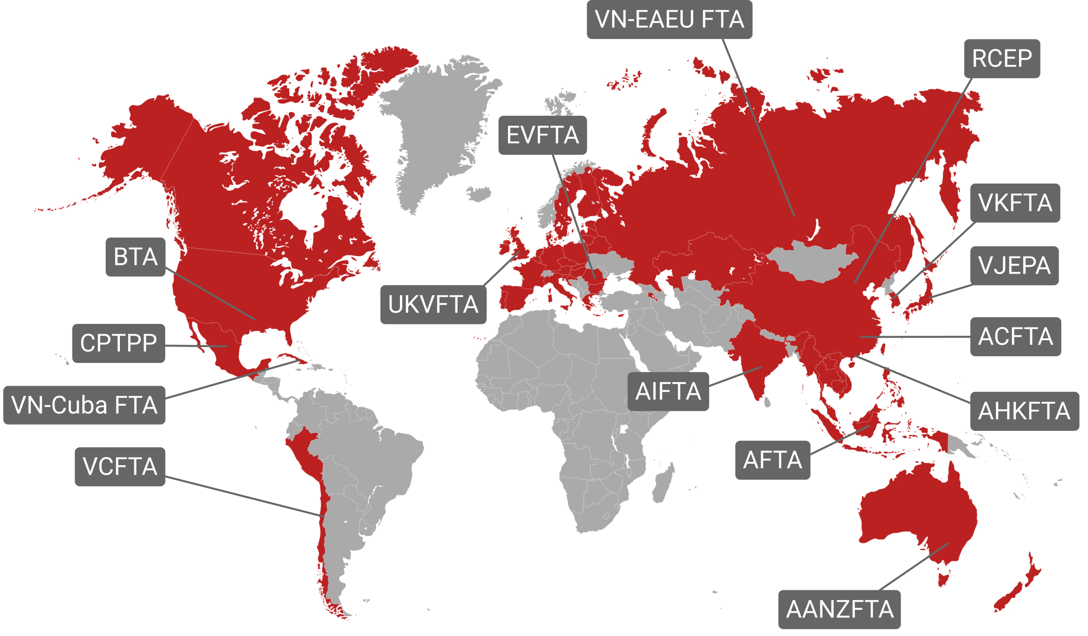 Investment Opportunities with Vietnam’s 16 Active Free Trade Agreements 