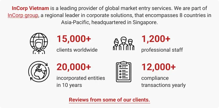 InCorp Vietnam is a Leading provider of global market entry services