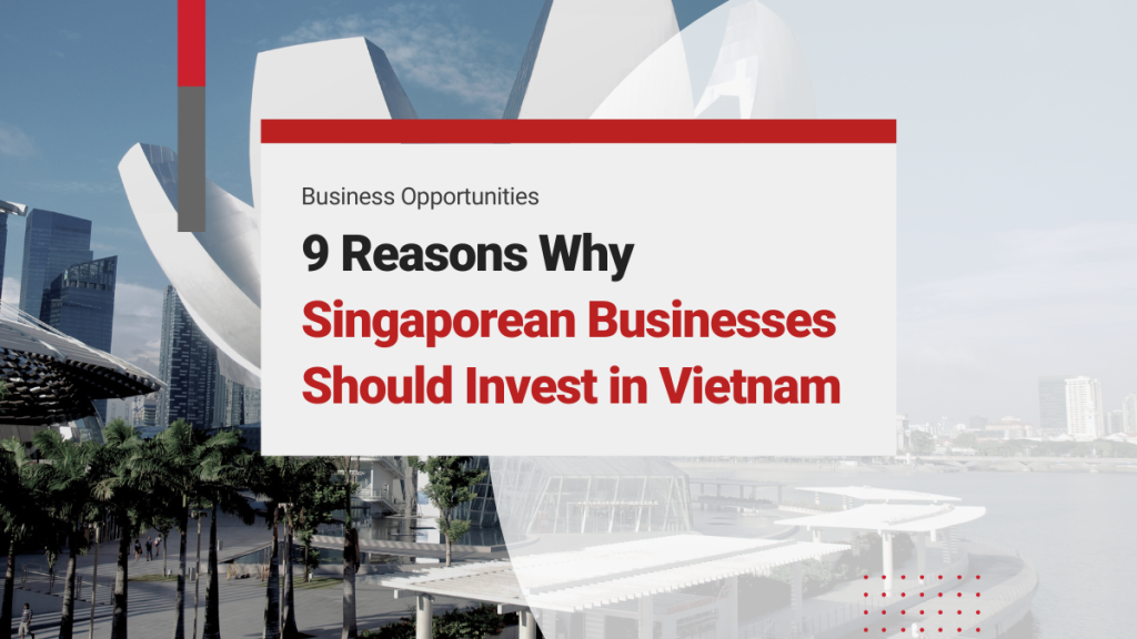 9 Reasons Why Singaporean Businesses Should Invest in Vietnam