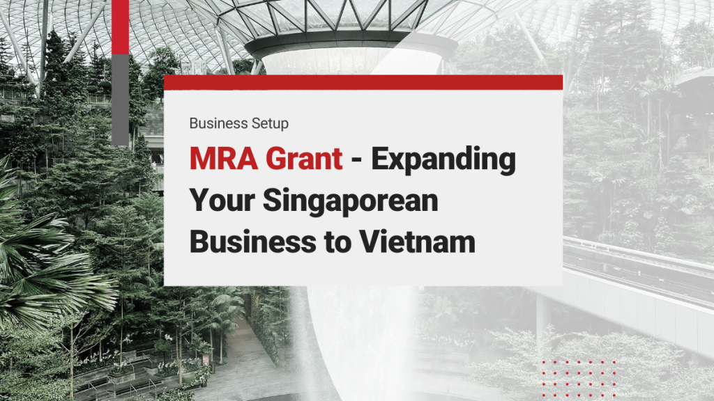 MRA Grant – Expanding Your Singaporean Business to Vietnam